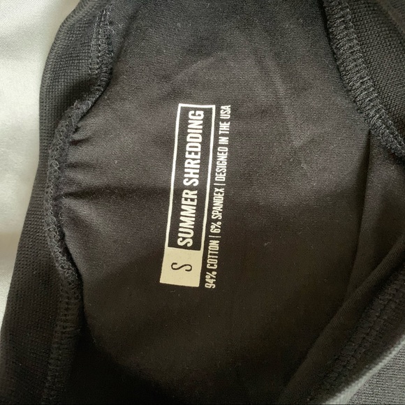 ALPHALETE Summer Shredding Crop Top (S) - Picture 3 of 3